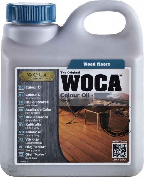 Woca Colouröl 1 Liter-Schwarz